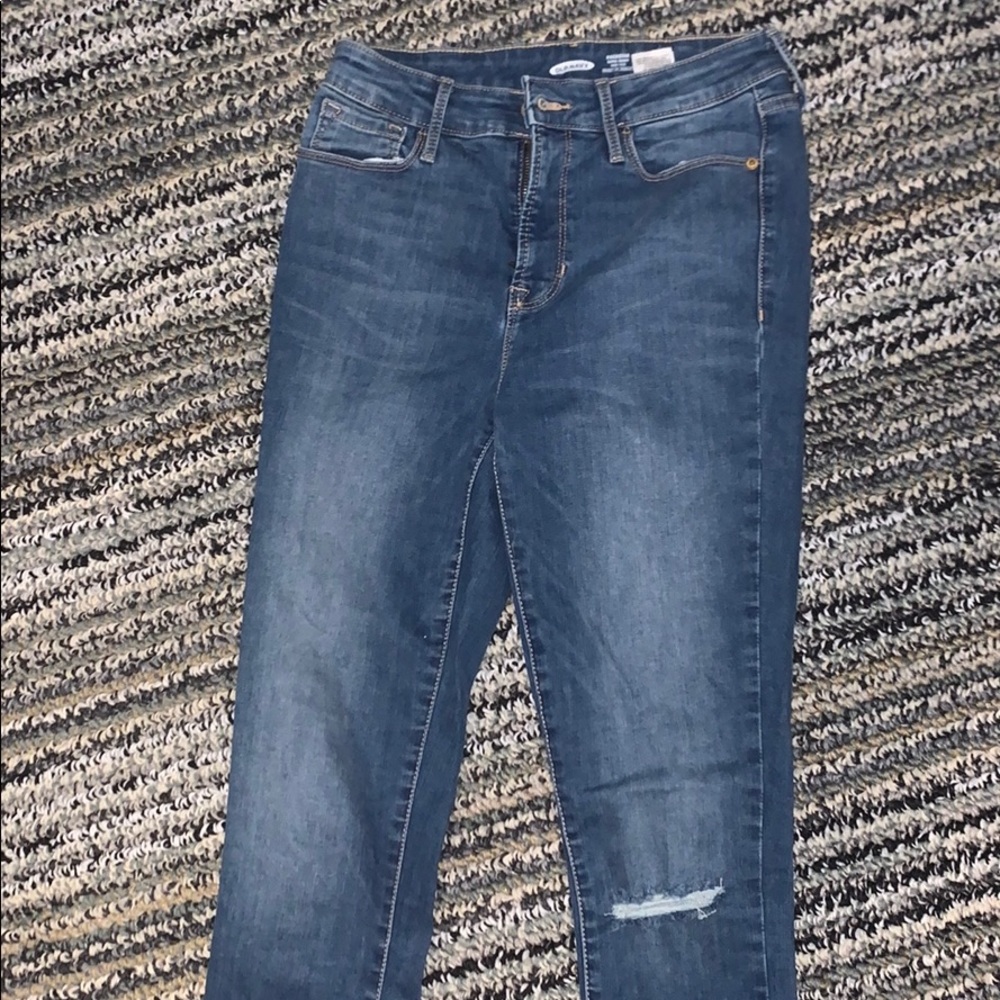 old navy skinny jeans size 4 tall